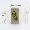 5pc Luxor Place Setting Set Silver - Threshold Signature™ - 2 of 3
