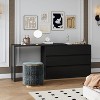 Famapy Convertible Dresser,Makeup Vanity Desk with 6 Drawers,Study /Computer Desk,All - in - One Storage Unit for Home Office Space Upgrade - 3 of 4