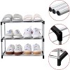 Stackable Small Shoe Rack, Entryway, Hallway and Closet Space Saving Storage and Organization - 2 of 4