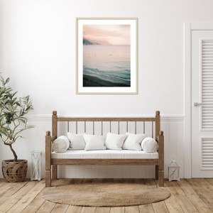 Amanti Art Italian Coast by Justine Milton Wood Framed Wall Art Print - 1 of 4
