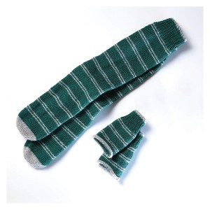 Eaglemoss Limited Eaglemoss Harry Potter Knit Craft Set Mittens & Slouch Socks Slytherin - 1 of 4