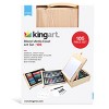 KINGART Mixed Media Art Set, Table-Top Sketchbox Easel, 105 Pcs. - 2 of 4