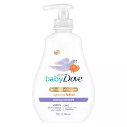 Baby Dove Calming Nights Warm Milk & Chamomile Calming Scent Night Time Lotion - 13 fl oz