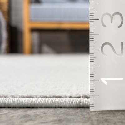Beige Geometric Honeycomb 9' x 12' Synthetic Area Rug