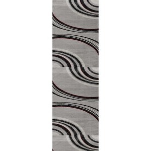 Rug Branch Contemporary Abstract Lines Indoor Rug - 1 of 4
