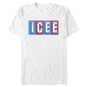 Men's ICEE Classic Red and Blue Logo T-Shirt - 1 of 4