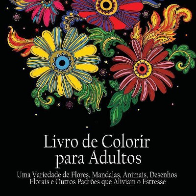 Livro de Colorir para Adultos - by  Acb - Adult Coloring Books (Paperback)