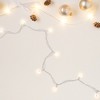 Northlight 50ct Mini Christmas Decoration Lights Clear - 10' White Wire - image 3 of 4