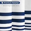 LunaLulinlk Blue Shower Curtain with Tassel for Bathroom Decor - 4 of 4