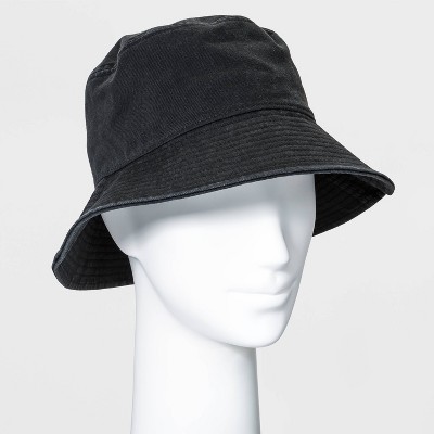 Women's Bucket Hat - Universal Thread™ Black