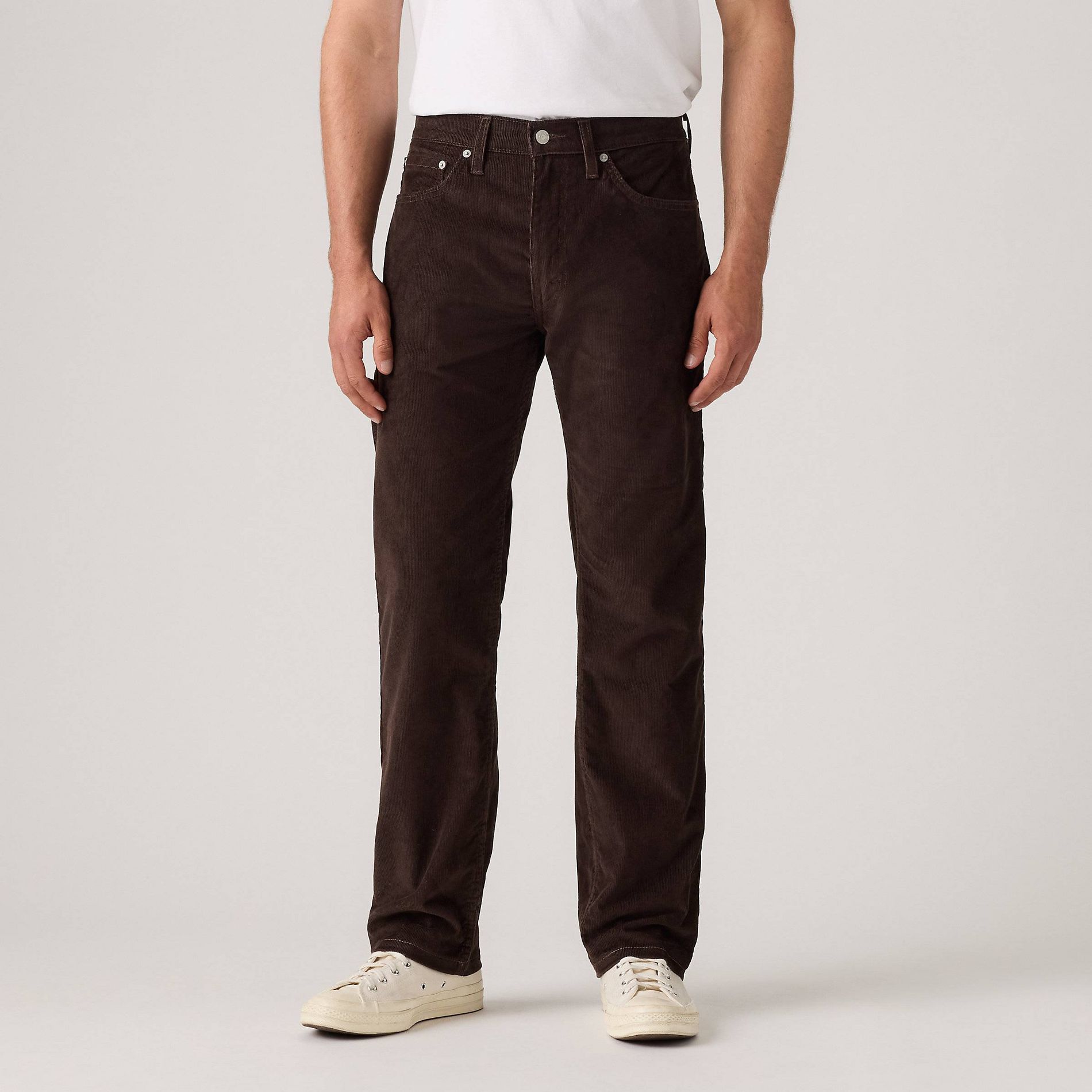 Levi's® Men's 505™ Regular Fit Straight Jeans - Black Coffee Corduroy