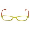 Calabria 837 Metallic Reading Glasses|Womens|Hard Case|Crystal Accents|Vibrant|Spring Hinged|18 Power Options|Mahogany Bronze/Golden Yellow|+1.50 - 2 of 4