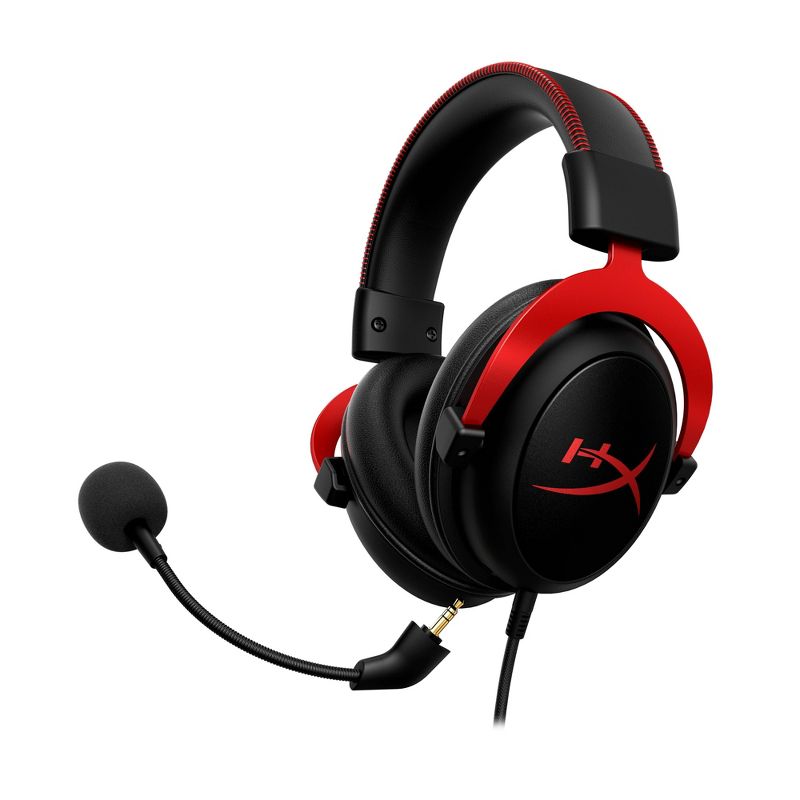 HyperX Cloud II Gaming Headset for PC/PlayStation 4/Xbox One/Series X|S/Nintendo Switch - Red, 6 of 11