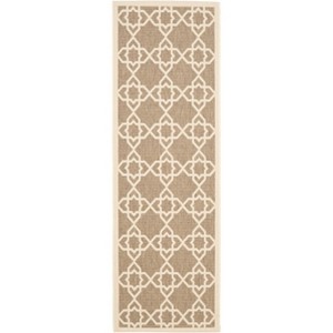 Courtyard CY6032 UV & Stain Resistant Non-Shedding Power Loomed Indoor/Outdoor Rugs - Safavieh - 1 of 4