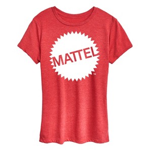 Women's - Mattel - Mattel Original Logo Short Sleeve Graphic T-Shirt - 1 of 4