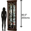 Howard Miller Dustin Curio Cabinet 680484 Espresso - 2 of 2