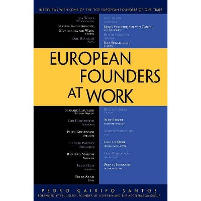 European Founders at Work - by  Pedro Gairifo Santos (Paperback)