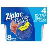 Ziploc Twist 'n Loc Extra Small Containers - 4ct