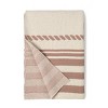 Amelie Home Nautical Rudder Pattern Chenille Throw Blanket - 2 of 4