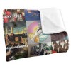 Kids' Pink Floyd Pink Floyd Album Covers Grid Pattern Silky Touch Blanket White 36X58 - 3 of 4