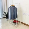 Portable Clothing Rack, Freestanding Closet Rack With Bottom Shelf ...