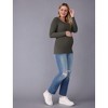 Women's Square Neck Rib Knit Long Sleeve Tee | Motherhood Maternity - 4 of 4