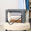 The Lakeside Collection Damask Bedroom or Closet Storage Bin Organizer - Window Storage Bin - 3 of 3