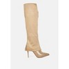 Fifido Fold Over Stiletto Knee Boots Women - 2 of 4