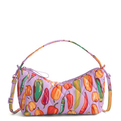 Vera Bradley Women's Outlet Ultralight Mini Slouchy Crossbody Bag Spice It Up
