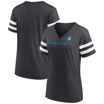 MLS Charlotte FC Women's Split Neck Team Specialty T-Shirt