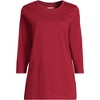 Lands' End Women's 3/4 Sleeve Cotton Supima Tunic - 3 of 3