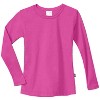 City Threads Girls Long Sleeve Soft Cotton Jersey T-Shirt - Made in USA Comfortable Kids/Toddlers Tee Top - 3 of 4