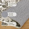 Machine Washable Area Rug for Living Room Non Slip Bedroom Carpet Low Pile Throw Rug Modern Geometric Printed Carpet for Kitchen - 4 of 4