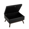 NicBex Square Storage Ottoman for Bedroom,Modern Storage Bench with Solid Wood Frame,Ottoman for Living Room,Bedroom,Entryway - 4 of 4