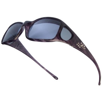Jonathan Paul Fitovers Aria Large LG Unisex Designer Fitover Sunglasses Wear Over Rx/Presciption Eyeglasses