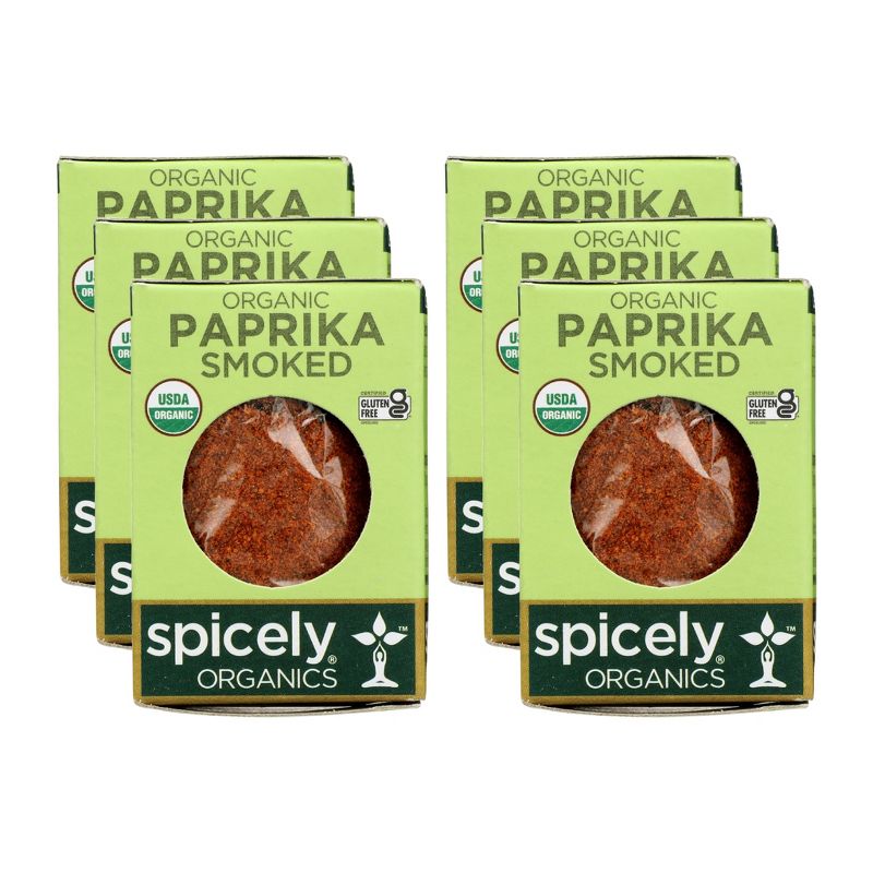 Spicely Organics - Organic Paprika - Smoked - Case of 6/.45 oz, 1 of 7