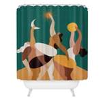 'The Moon Always Changes' Shower Curtain by Maggie Stephenson - society6