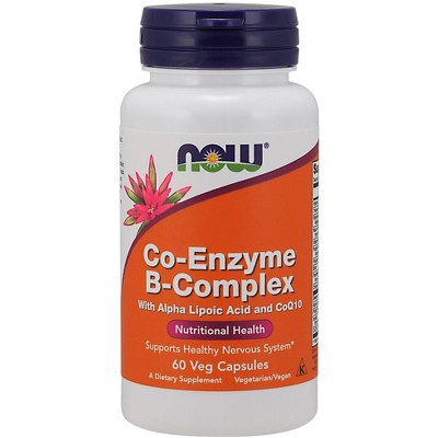 Co-Enzyme B-Complex - Updated Formula by Now Foods  -  60 VegCap