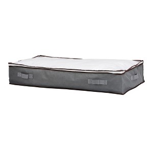 REGALWOVEN Foldable Fabric Clothes Storage Bags with Handles Gray - 1 of 4