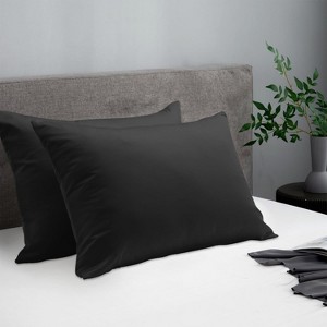 APSMILE Hair and Skin Friendly 100% Mulberry Silk Pillowcases Set of 2 - 1 of 4