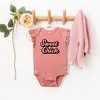 The Juniper Shop Sweet Chick Baby Flutter Sleeve Bodysuit - 2 of 2