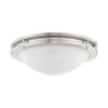 Livex Lighting Ariel 3 - Light Flush Mount in  Brushed Nickel - 3 of 4