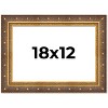 PosterPalooza | Museum Gold Picture Frame - UV Acrylic, Backing Board, Hanging Hardware Included - 2 of 4