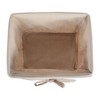 Design Imports Set of 5 Rustic Bronze Chicken Wire Natural Liner Baskets: Large Metal Storage Bins with Cotton Liner - 2 of 4