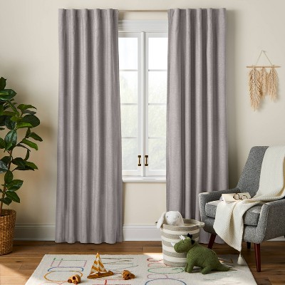 Gray Nursery Curtains Blinds Target