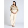 ELOQUII Women's Plus Size Half Placket Tunic - 4 of 4