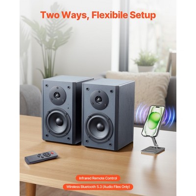 VEVOR Powered Bookshelf Speakers