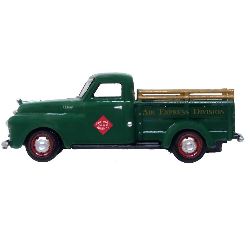 1948 Dodge B-1B Pickup Truck Green "Railway Express Agency" 1/87 (HO) Scale Diecast Model Car by Oxford Diecast, 2 of 5