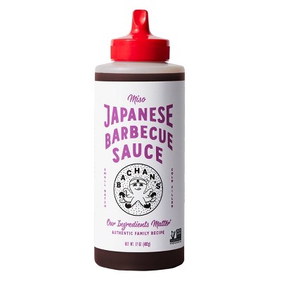 Bachan's Miso Japanese BBQ Sauce - 17oz