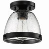 Craftmade Lighting Lodie 1 - Light Flush Mount in  Flat Black - 3 of 3